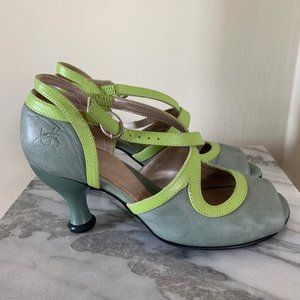 John Fluevog Bellevue Fannie Porter heels size 7